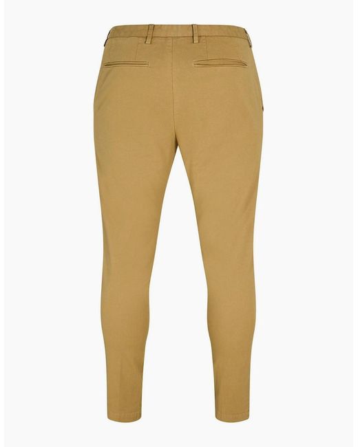 Boss Natural Kaito3 D Solid Patterned Slim Chinos for men