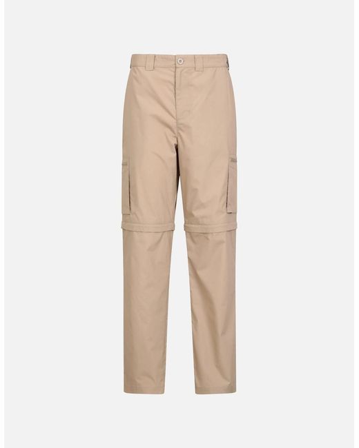 Mountain Warehouse Natural Explore Convertible Trousers for men
