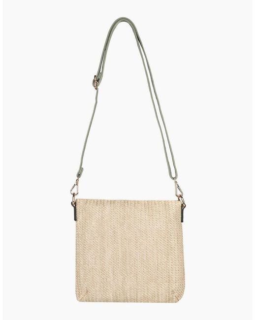 David Jones White Popsicle Messenger Bag