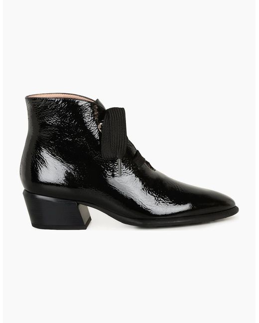 Hispanitas Black Verona Lace Up Ankle Boots