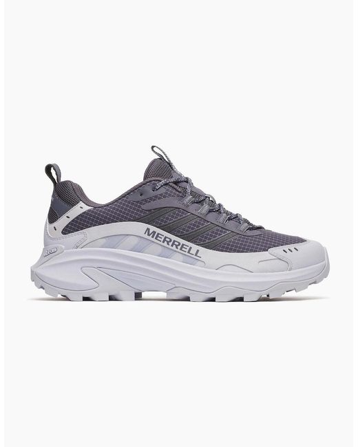 Merrell Blue Moab Speed 2 Sport Nylon Comet/Casper Trainers for men