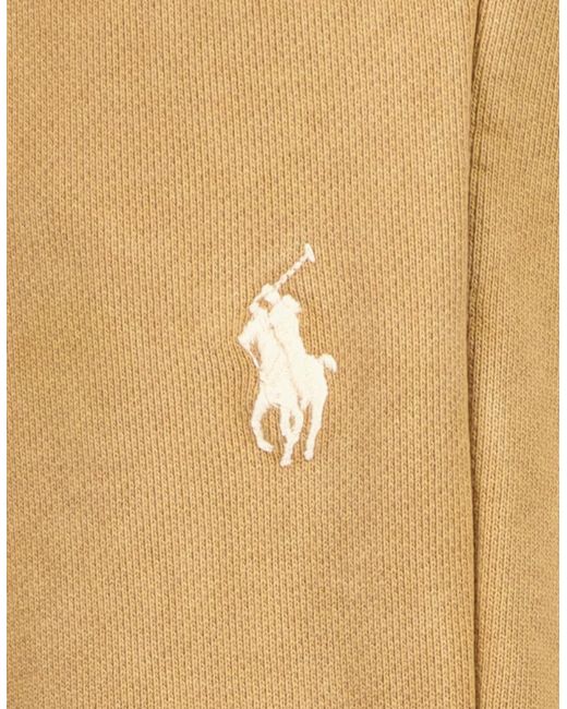 Ralph Lauren Natural Loopback Terry Logo Track Pants for men