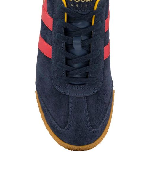 Gola Blue Harrier Suede Trainers