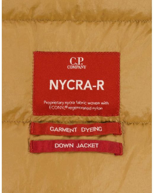 C P Company Metallic Long Nycra-R Down Jacket for men