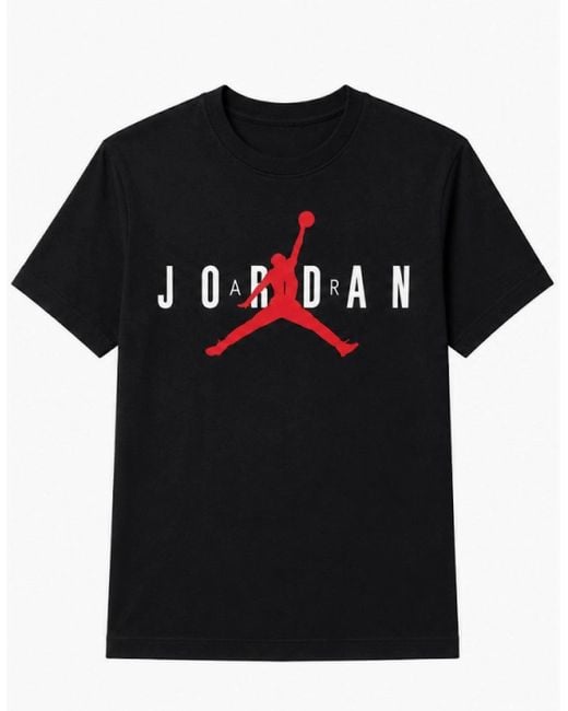 Nike Black Jordan Jumpman Logo T-Shirt for men