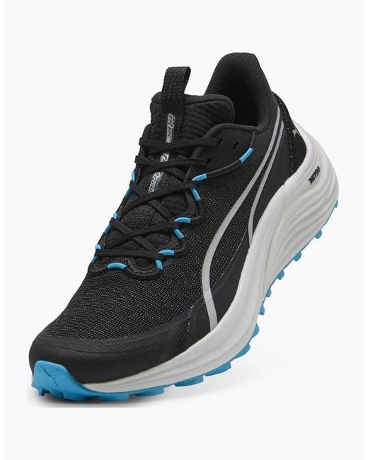 PUMA Blue Electrify Nitro 4 Trail Off Road Running Shoes for men