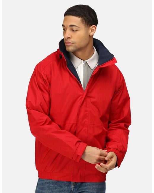Regatta Red Dover Waterproof Windproof Jacket for men