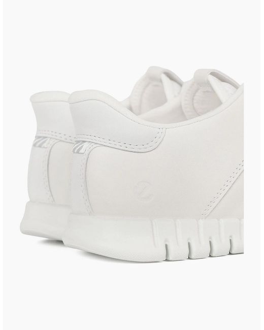 Ecco White Gruuv Lite W Trainers