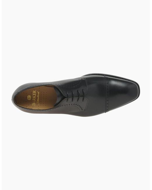 Barker Black Noah Formal Shoes for men