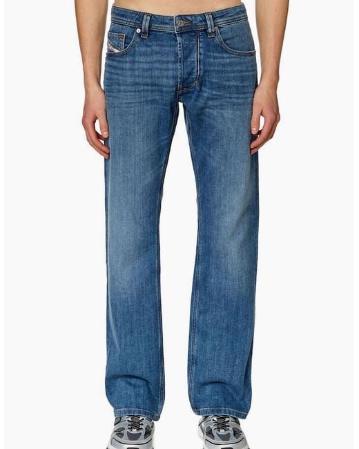 DIESEL Blue 1985 Larkee 0Kial Straight Stretch Jeans for men