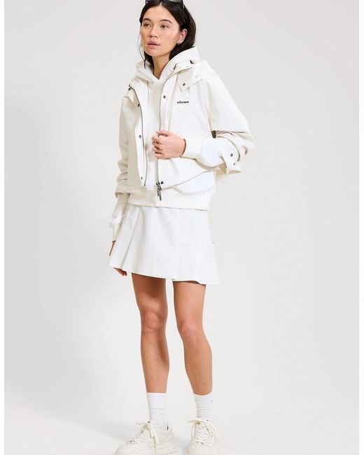 Ellesse White The Umpire Jacket