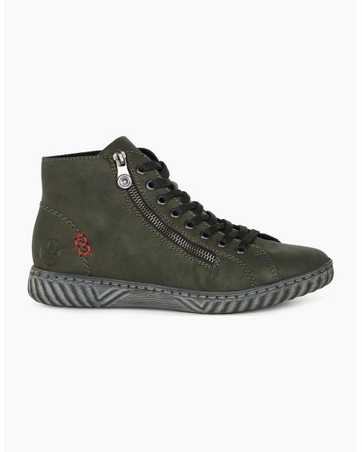 Rieker Green Jules Ankle Boots