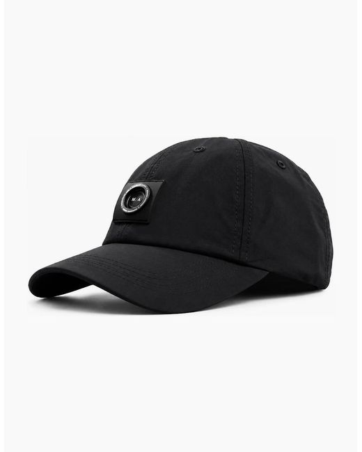 Marshall Artist Black Siren Nylon Ripstop Cap for men