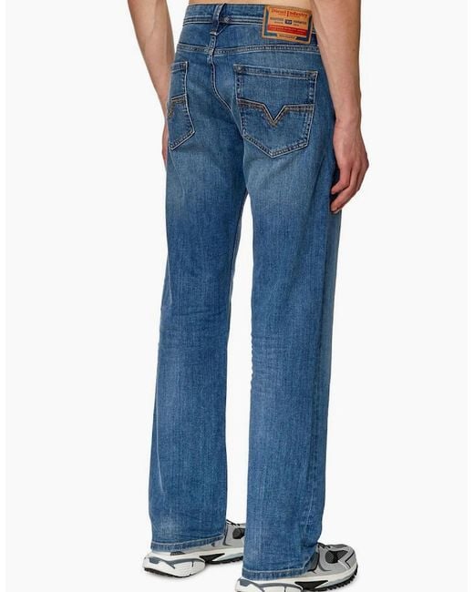 DIESEL Blue 1985 Larkee 0Kial Straight Stretch Jeans for men
