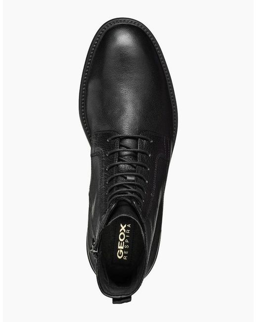 Geox Black U Tiberio D Boots for men