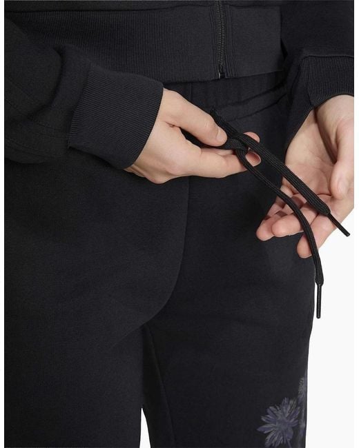 Adidas Black Closed Hem Fleece Joggers