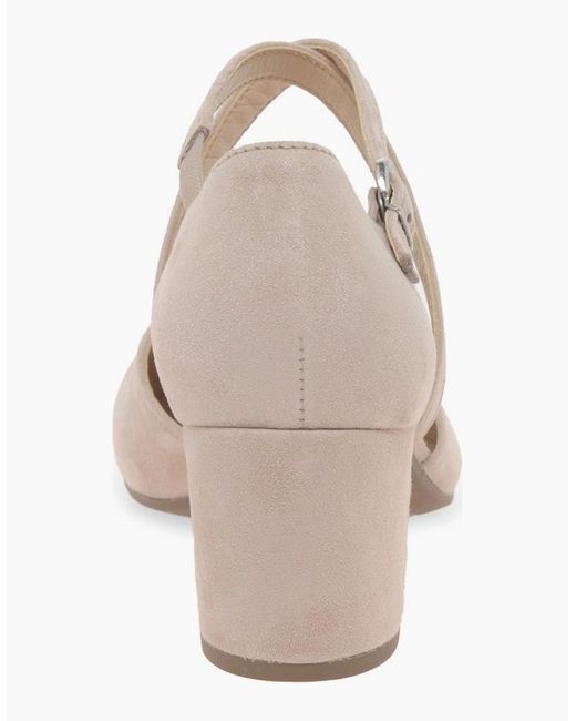 Gabor Pink Gisele Open Court Shoes