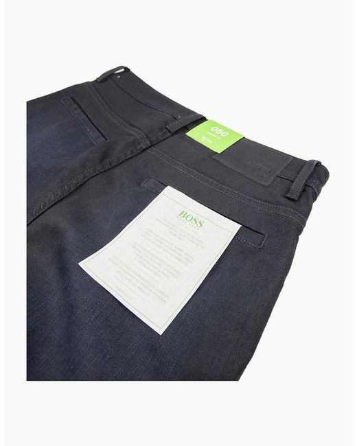 Boss Blue Dyln Denim Jeans for men