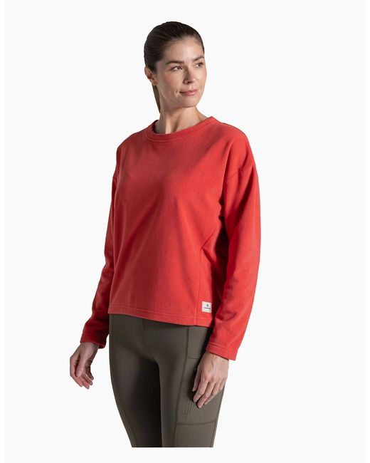 Craghoppers Red Ladies Miska Sweatshirt
