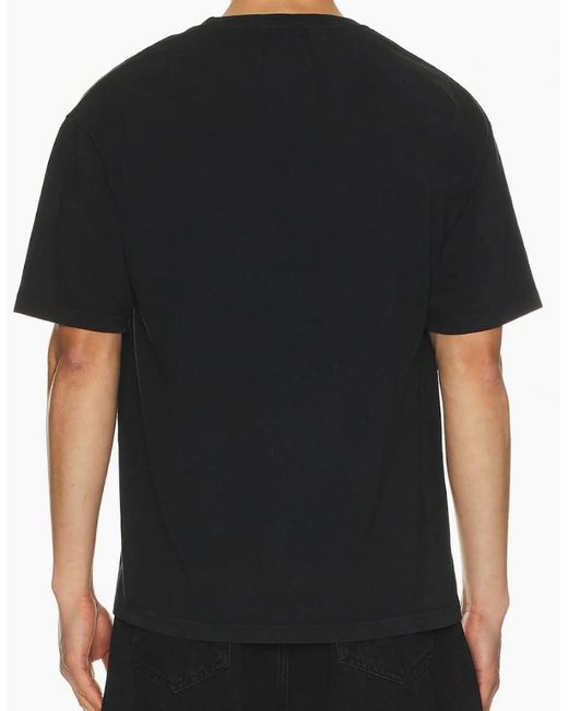 Rhude Black Montenegro Regatta T-Shirt for men