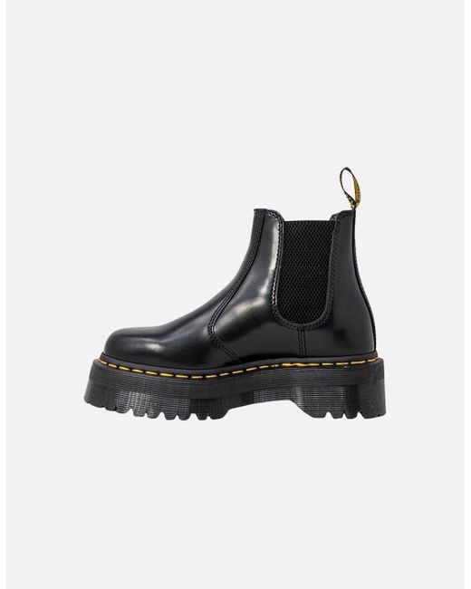Dr. Martens Black 2976 Quad Platform Chelsea Boots