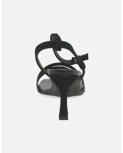 Paul Green Black Isabelle Sandals