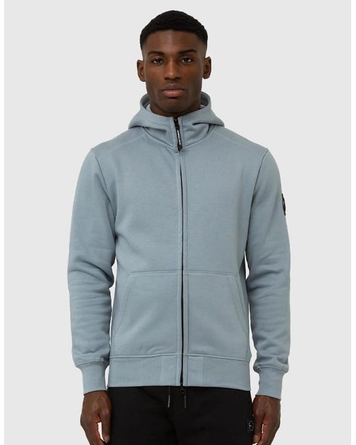 Marshall Artist Blue Siren Full Zip Hooded Sweatshirt for men