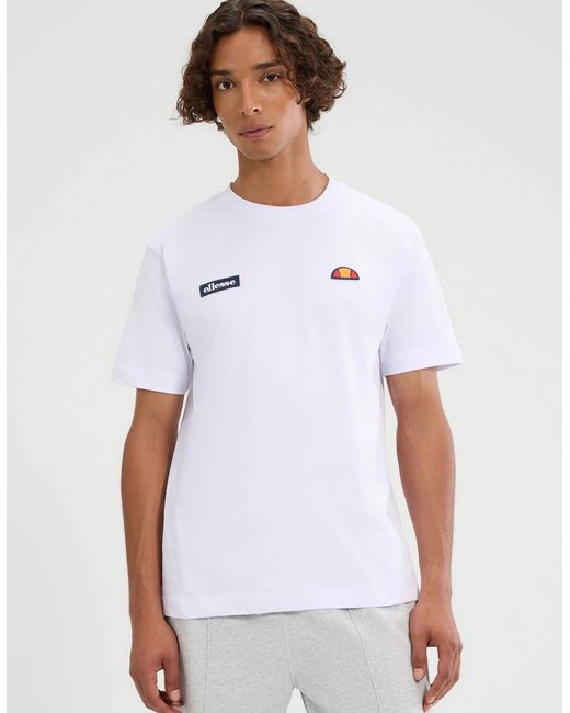 Ellesse White Floran Tee