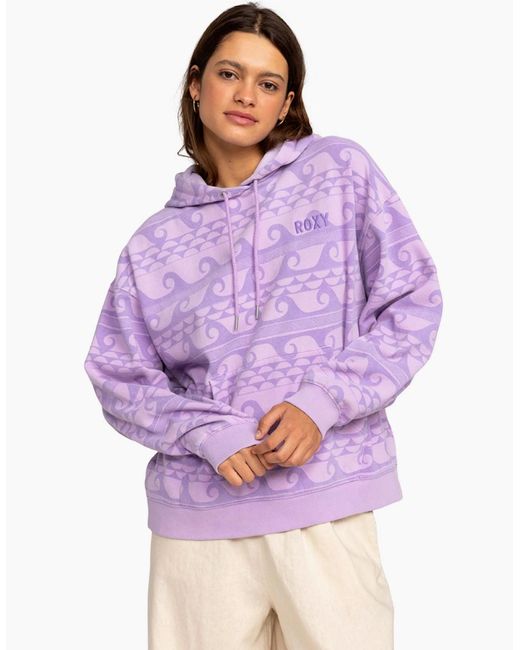 Roxy Purple That Girl Beautiful Hoodie