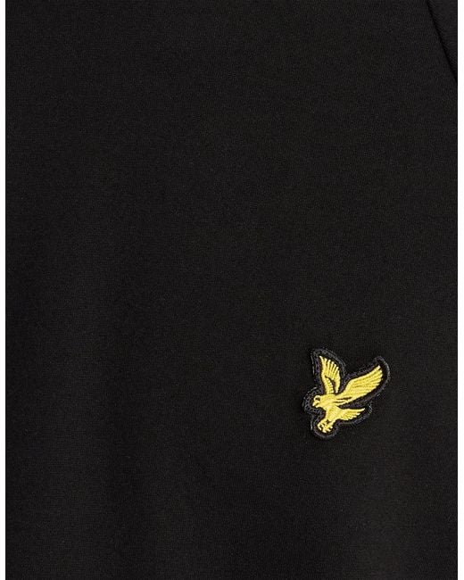 Lyle & Scott Black Tipped Track T-Shirt for men