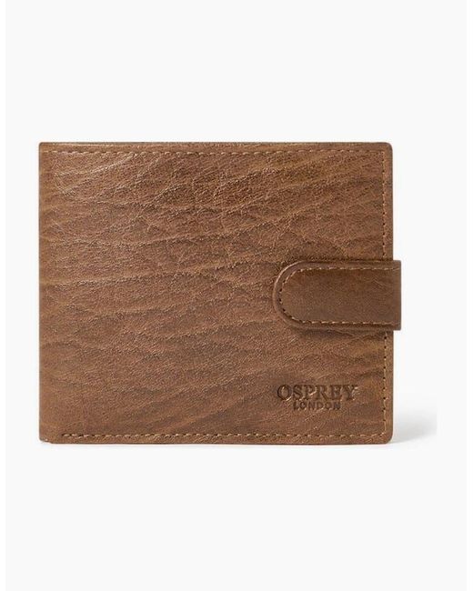 Osprey Brown Coin Wallet for men