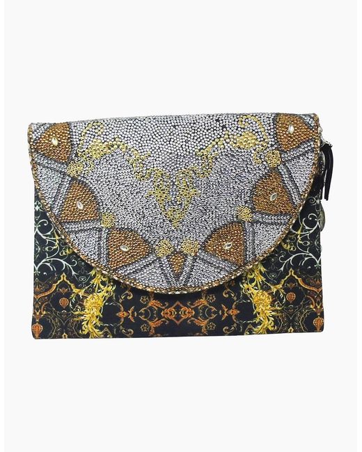 Inoa Gray Fashion Valletta Collection 1825 Clutch Bag