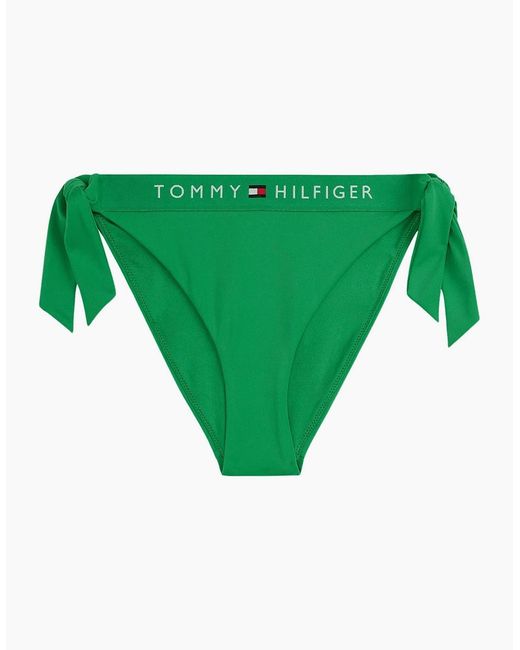 Tommy Hilfiger Green Th Original Bikini Bottoms, Radiant