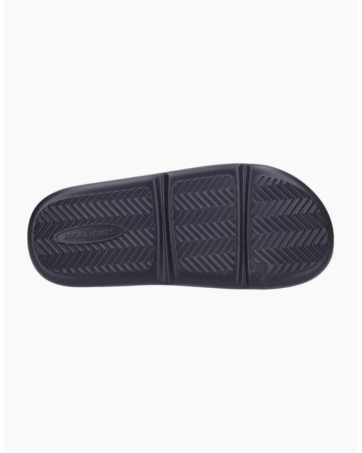 Jack & Jones Blue Status Slider Sandals for men