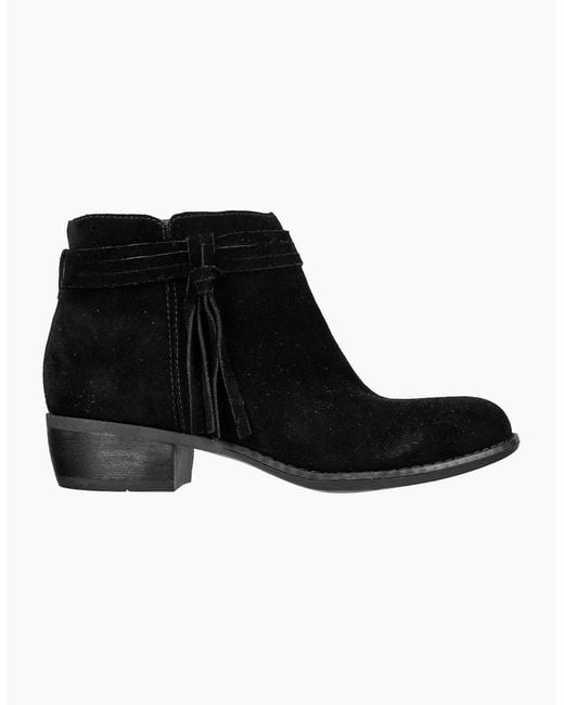 Skechers Black Texas Modern Western Leather Suede Boots