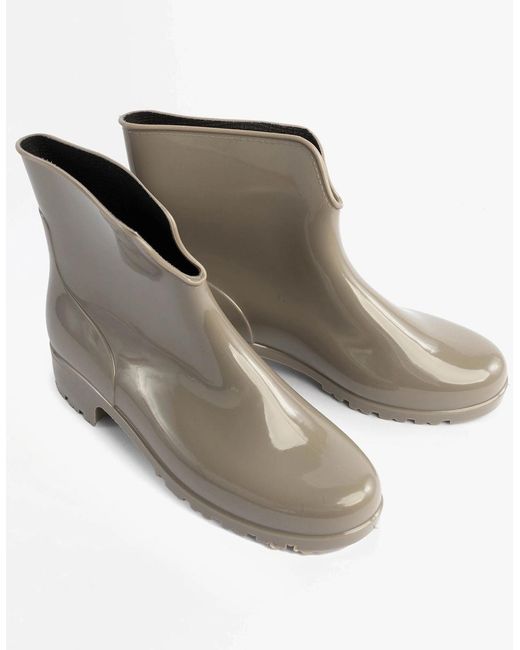 Mud Dogs Natural Paola Ankle Wellies Clay