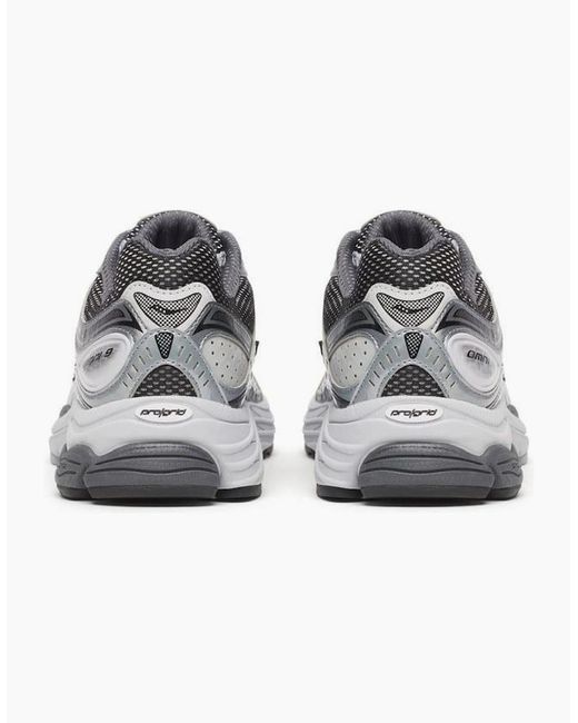 Saucony Gray Progrid Omni 9 Microchip Trainers