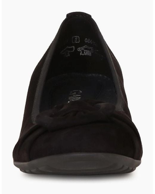 Gabor Black Forrest Ballet Pumps