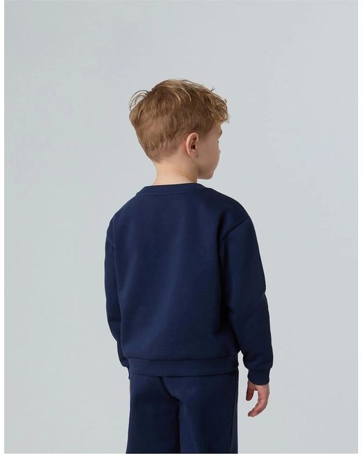 The North Face Blue North Face Simple Dome Fleece Tracksuit Childs