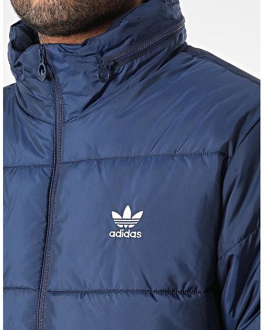 Adidas Blue Originals Padded Puffer Jacket for men