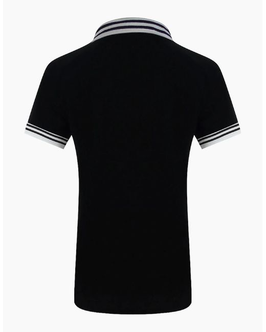 Love Moschino Black Heart Logo Polo Shirt