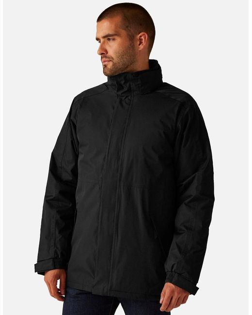 Regatta Black Professional Plain Waterproof Parka for men
