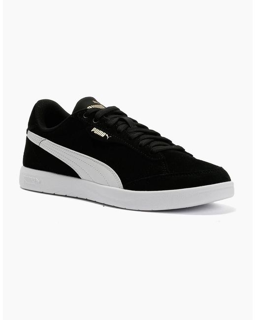 PUMA Black Vikky Star Sd Suede Trainers