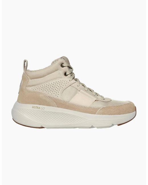 Skechers Natural Otg Elevate Slip On Trainers