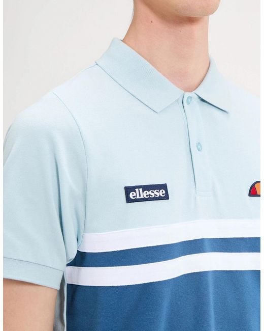 Ellesse Blue Muccia Polo for men