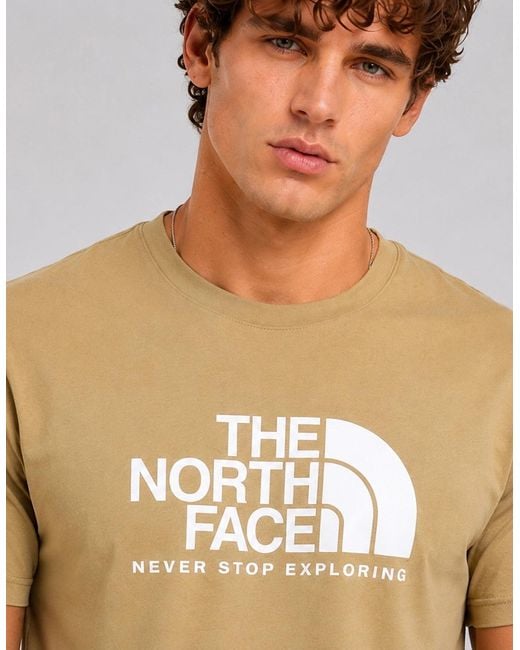 The North Face Natural M New Peak Ss T-Shirt for men