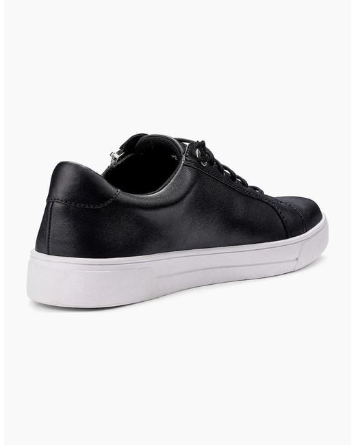 Hotter Black Leonie Trainers
