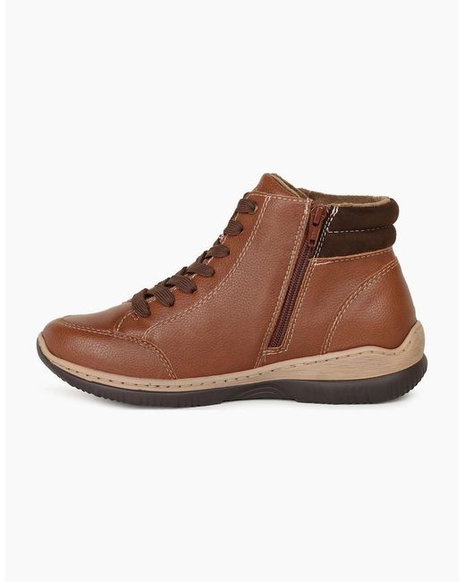 Softline Brown Dovedale Ankle Boots