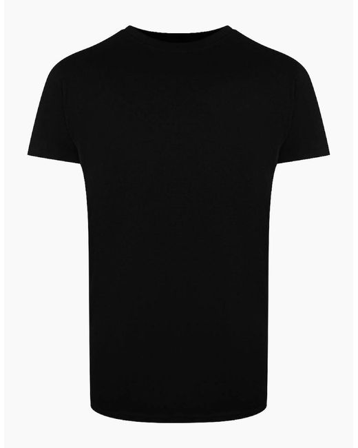 Palm Angels Black Flag Logo T-Shirt