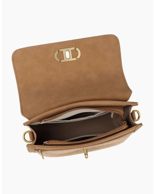 David Jones Brown Chartres Shoulder Bag